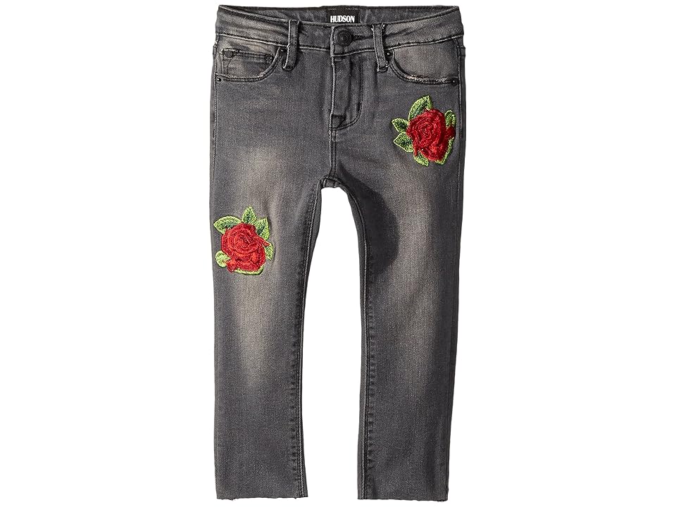 

Hudson Kids Storm Skinny Jeans in Noir (Toddler/Little Kids) (Noir) Girl's Jeans