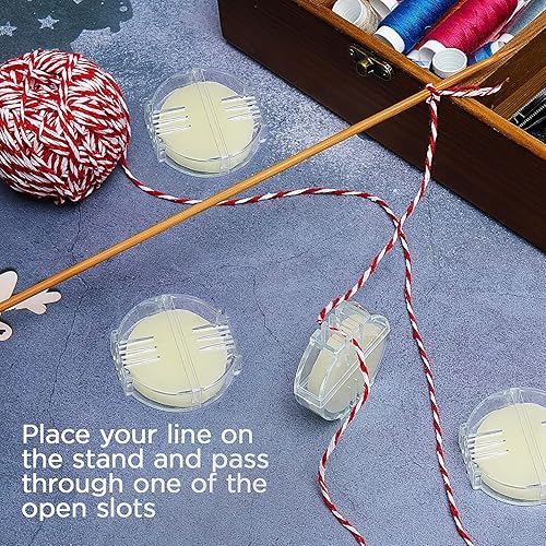 Miniatura 5 de Acondicionador de hilo de cera de abejas para hilo de coser, cera de abeja, acondicionador de hilo para acolchar, línea de fortalecimiento, cera de