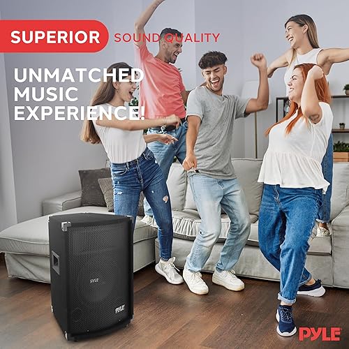 Miniatura 8 de PYLE-PRO PADH1079  500 W 10 pulgadas Gabinete de altavoces de dos vías