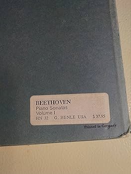 Klaviersonaten, Band 1, URTEXT (Piano Sonatas, Vol. 1