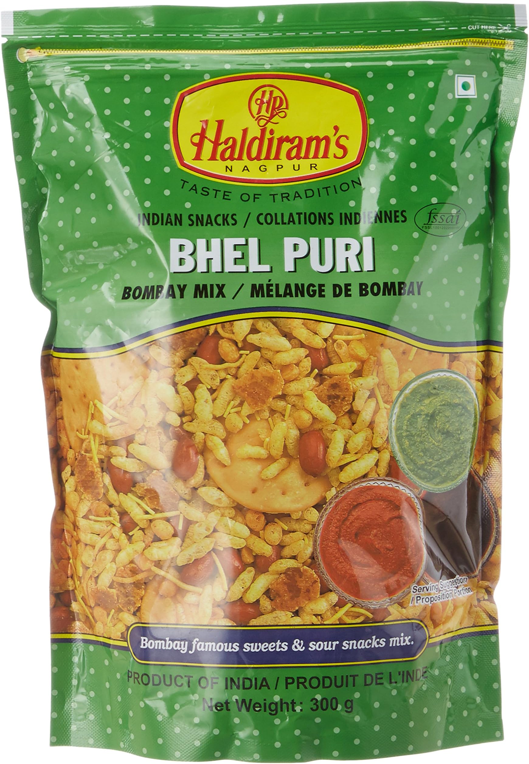 Haldiram's Nagpur Bhel Puri, 300g