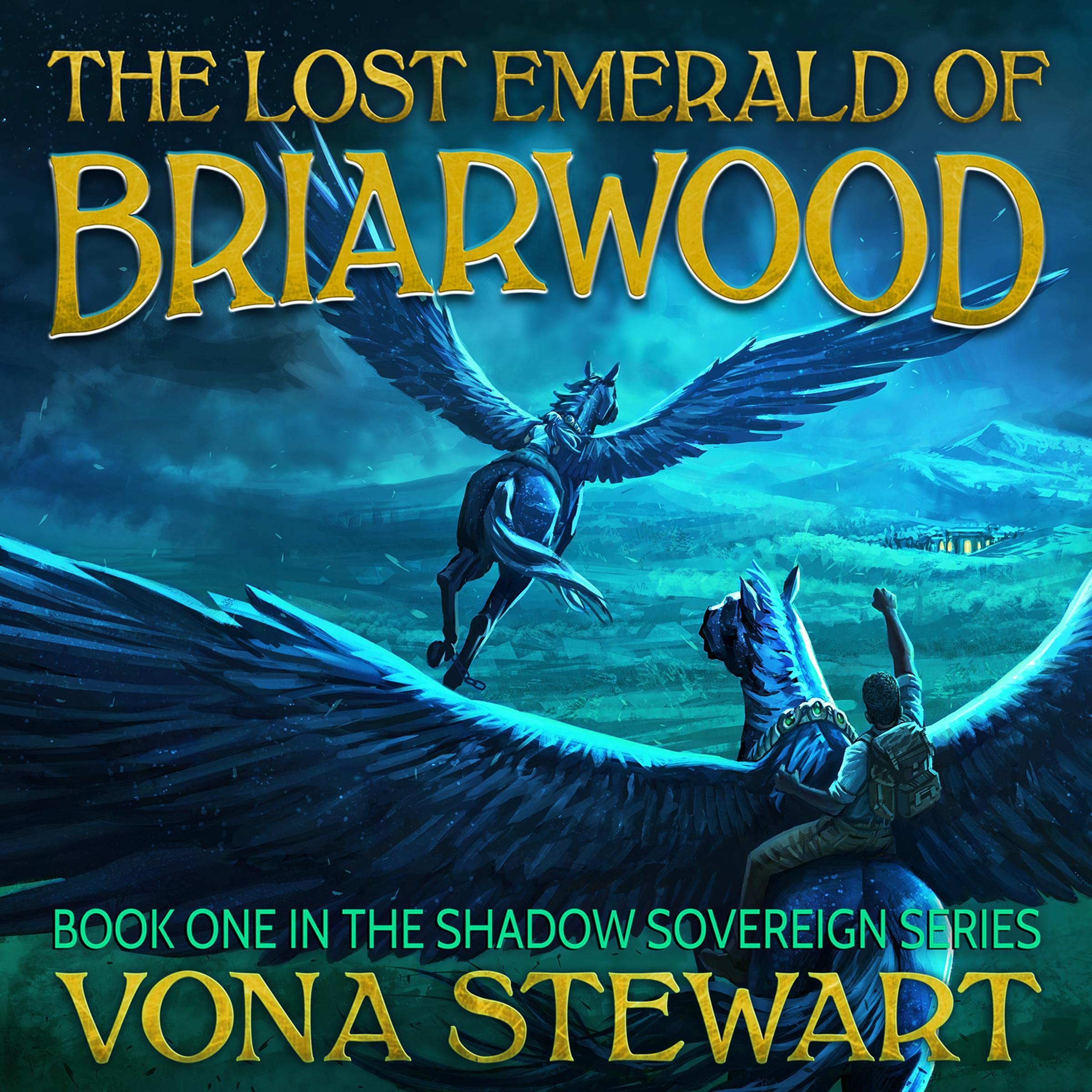 Cover art for The Lost Emerald of Briarwood