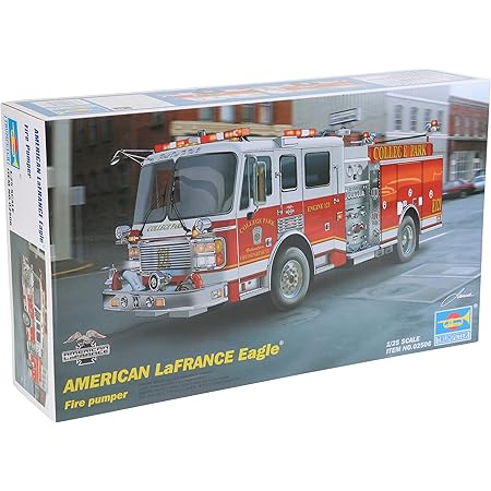 Trumpeter 02506 American LaFrance Eagle Fire Pumper 1/25