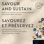 Nespresso Vertuo Coffee Pods, Flavoured coffee Mixed Pack of 60 capsules - Compatible with Vertuo coffee maker, Recyclable pods