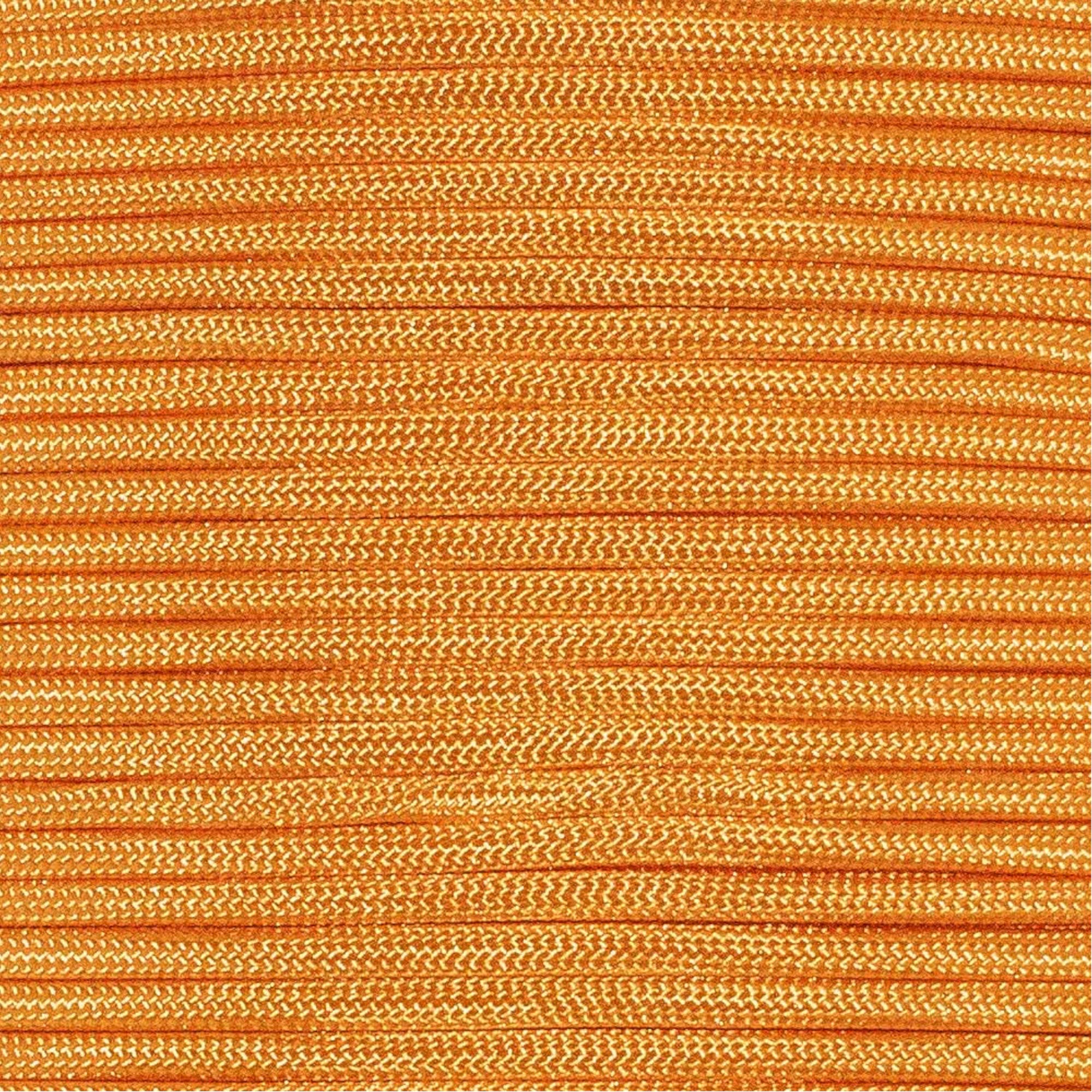 Paracord Planet Solid Color 550lb Paracord โ 7 Strand Type III Nylon Cord for Indoor and Outdoor Tasks โ Goldenrod (50 ft)