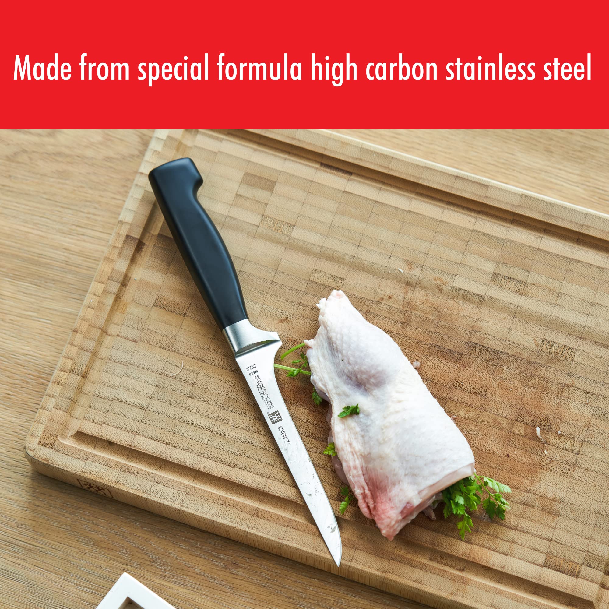ZWILLING Four Star Boning Knife - German Steel -3 ZWILLING Four Star Boning Knife - German Steel -3