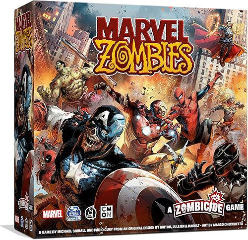 CMON Marvel Zombies - A Zombicide Game Abraza el hambre mientras los héroes se convierten en no-muertos en el último crossover de Marvel! Juego de