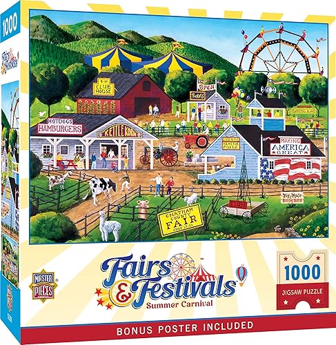 Miniatura 2 de MasterPieces Rompecabezas de 1000 piezas para adultos, familia o niños, Pop-A-Balloon - 19.25 x 26.75 pulgadas