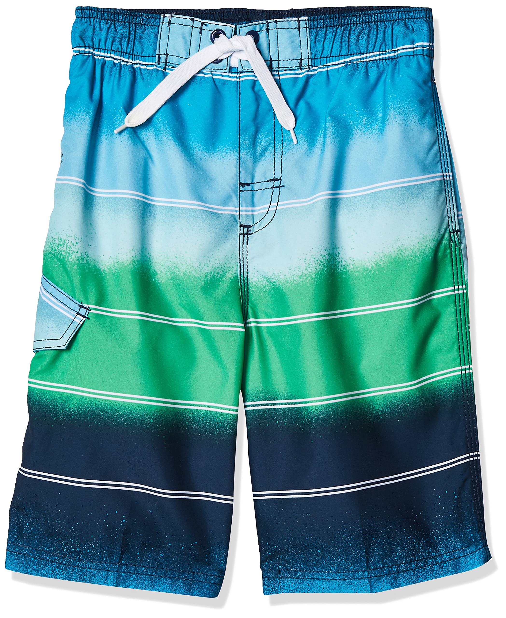 Kanu Surf Boys' Barracuda Quick Dry UPF 50+ Beach Swim Trunk
