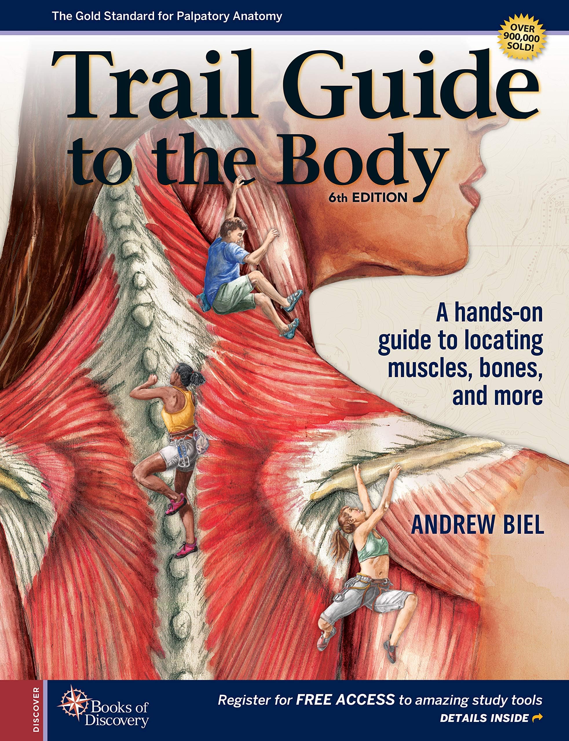 Trail Guide to The Body: A Hands-on Guide to Locating Muscles, Bones, and More