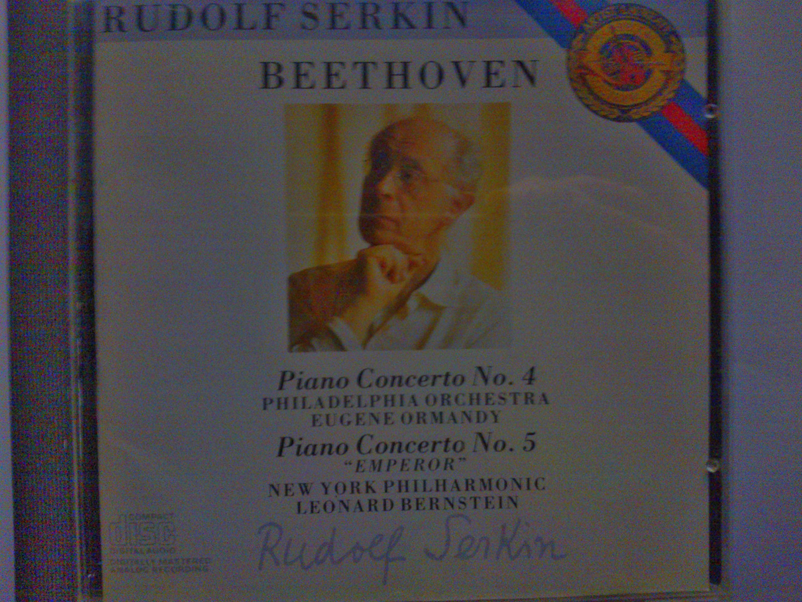 Beethoven: Piano Concerto No.4 & No.5 "Emperor" [Audio CD]