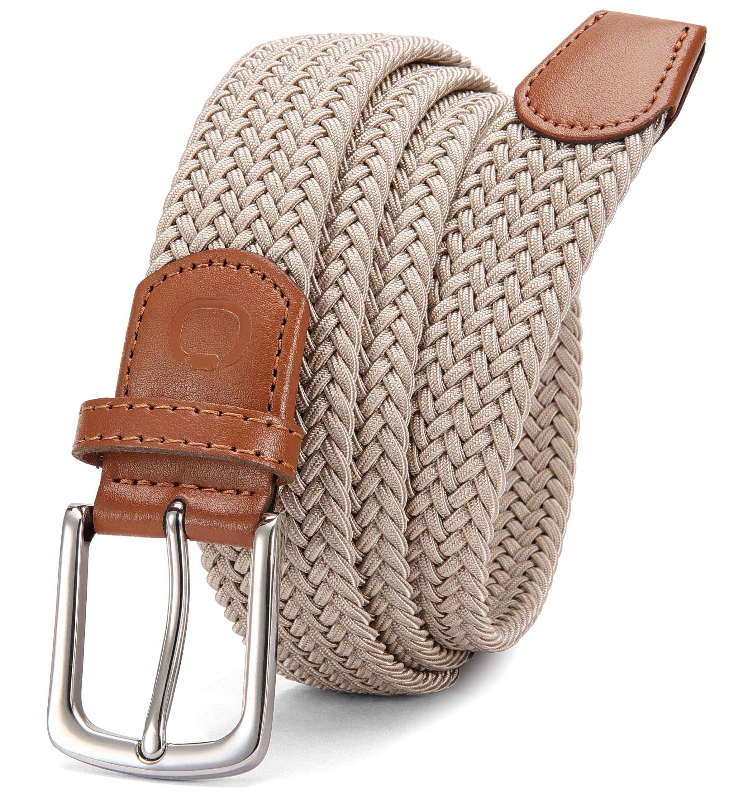 CHAOREN Stretch Belt for Men - Elastic Belt for Golf &amp; Casual Wear