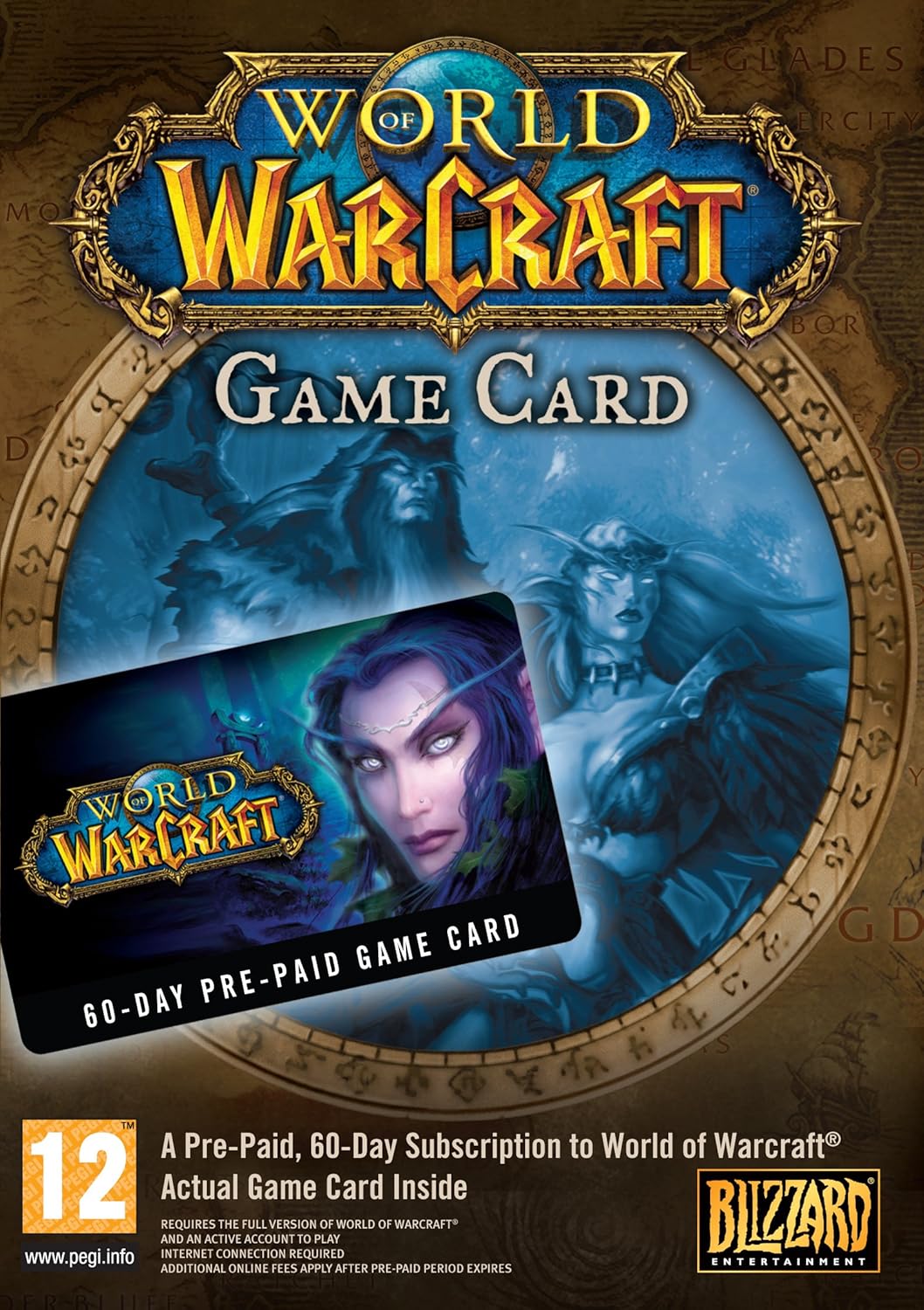 World of Warcraft 60 Day Prepaid Game Card (PC/Mac) Amazon.co.uk PC