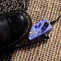 Vista 119 de FLAMMA FC05 Mini pedal de modulación con brida de coro Trémolo Phaser Vibrato Rotary Liquid Autowah Stutter Ring LowBit