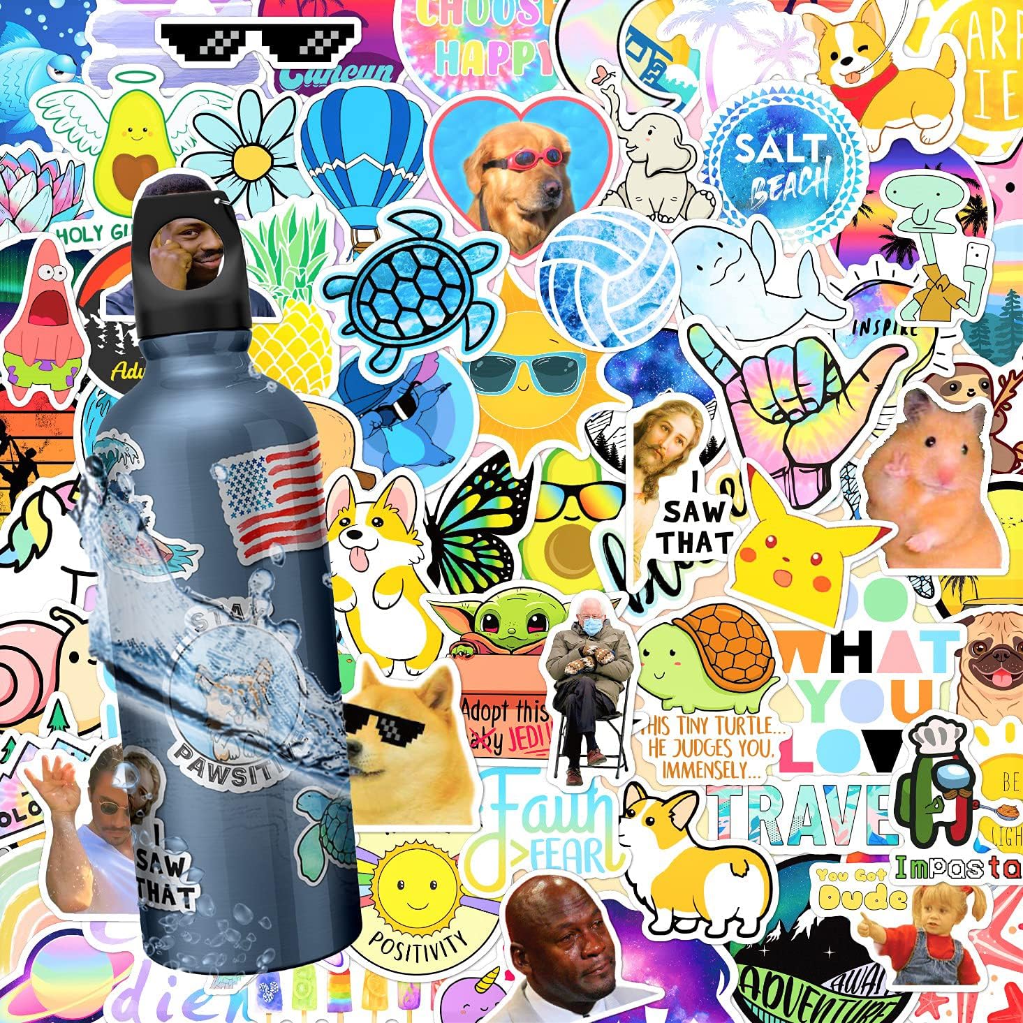 Buy 300PCs Stickers Pack for Laptops, Water Bottles, Funny Cute DIY