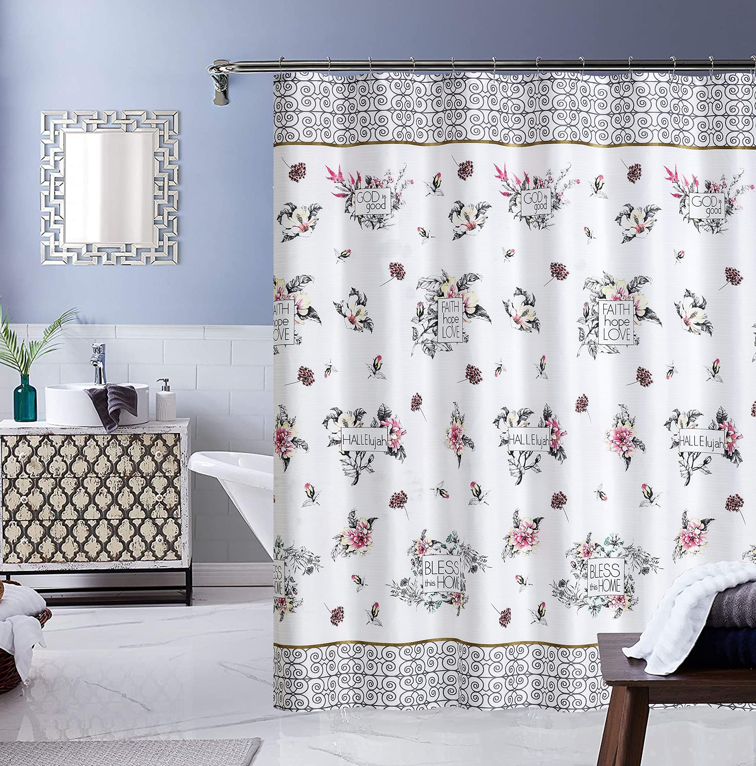 Daniel's Bath & Beyond Shower Curtain Bernice