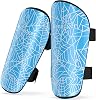 Shin Guards Soccer Youth Kids Boys Girls Toddler Shin Pads Child EVA Cushion Protection Reduce Shocks Injurie Calf Protective Gear Suitable for 4 5 6 7 8 9 10 11 12 Years Old