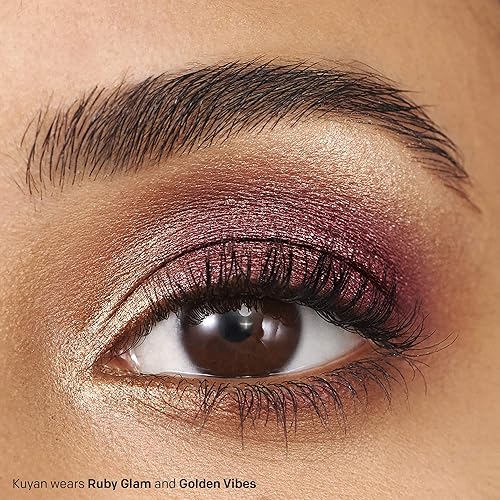 Miniatura 7 de Almay Sombra de terciopelo en crema, forro plateado, 0.36 fl. oz., sombra de ojos metálica