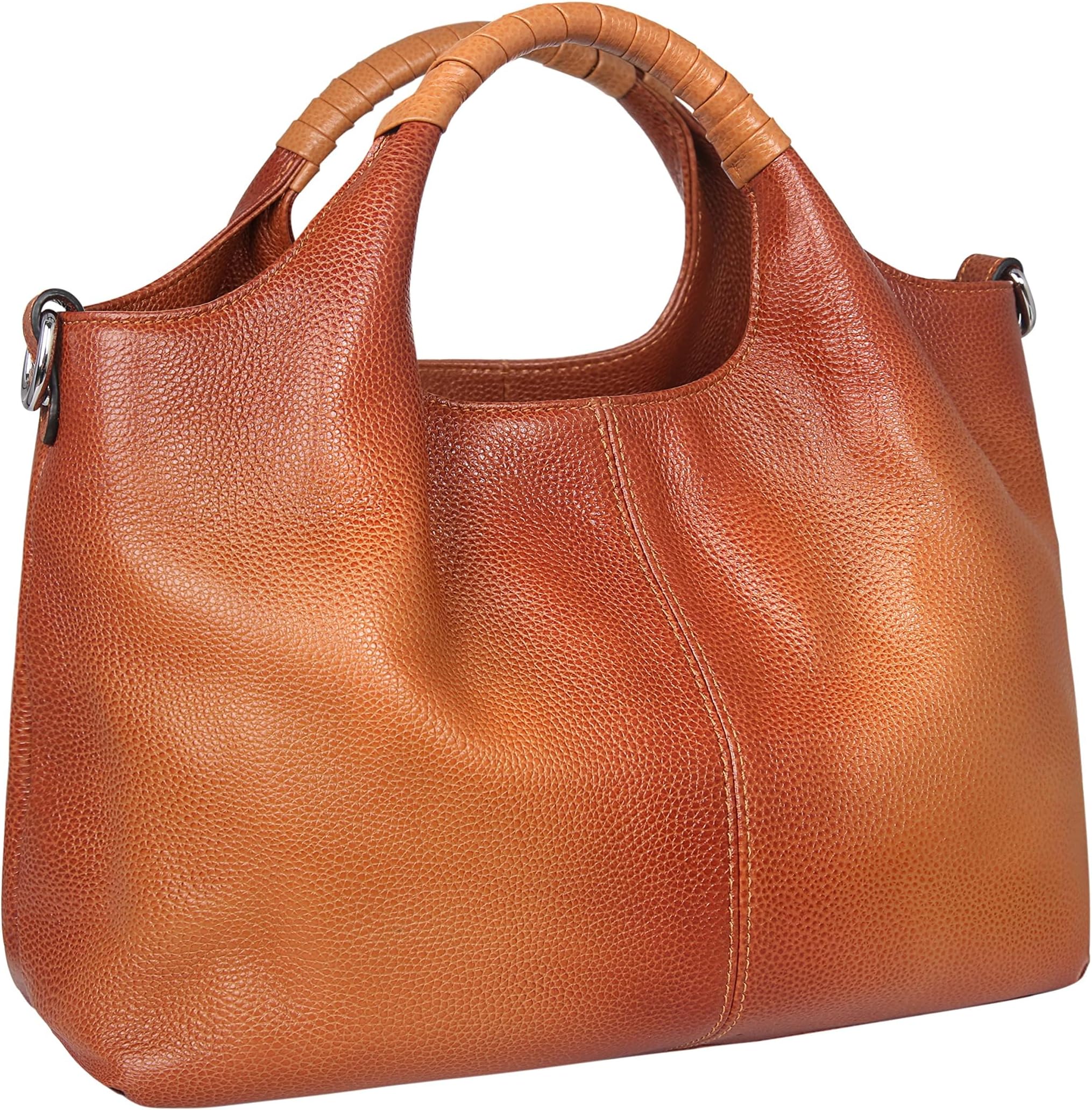Genuine Leather Top Handle Purse Satchel Bag Designer Shoulder Bag Tote Ladies Crossbody Bag for Women