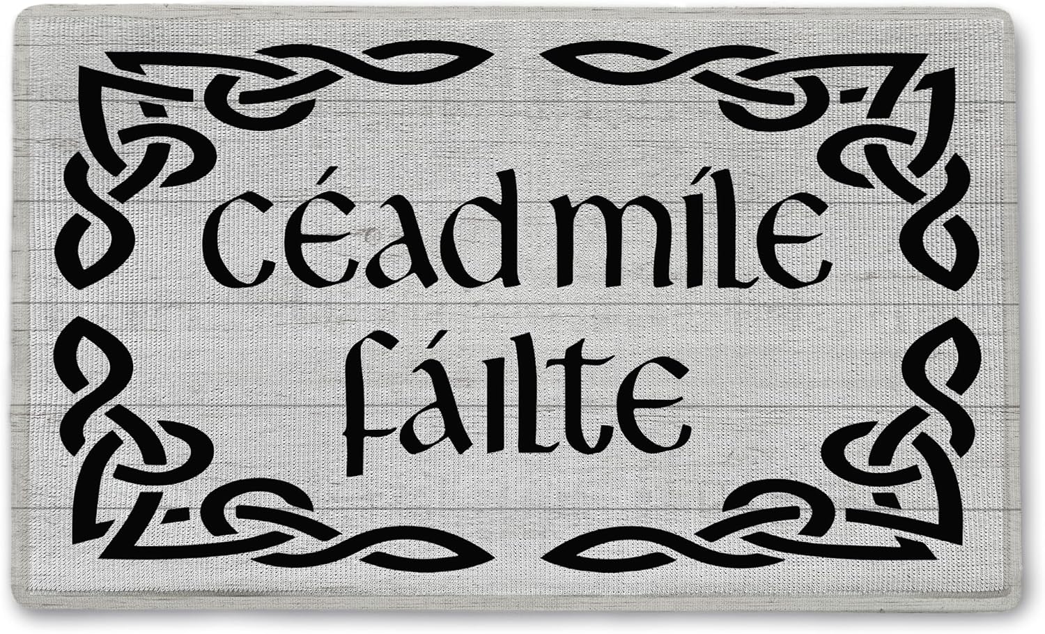 Christian Door Mat, Bless This Home and All Who Enter Welcome Door Mat Outside Entrance, Welcome Matt Outdoor Outside Entrance 17x30 Inch