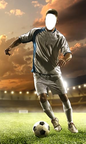 Montagem de fotos de futebol