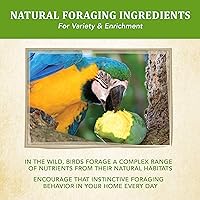 Vista 5 de Kaytee Food from The Wild Natural Pet Macaw Bird Food, 2.5 libras