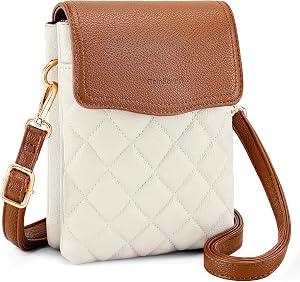 RFID Small Crossbody Purses for Women Quilted Cell Phone