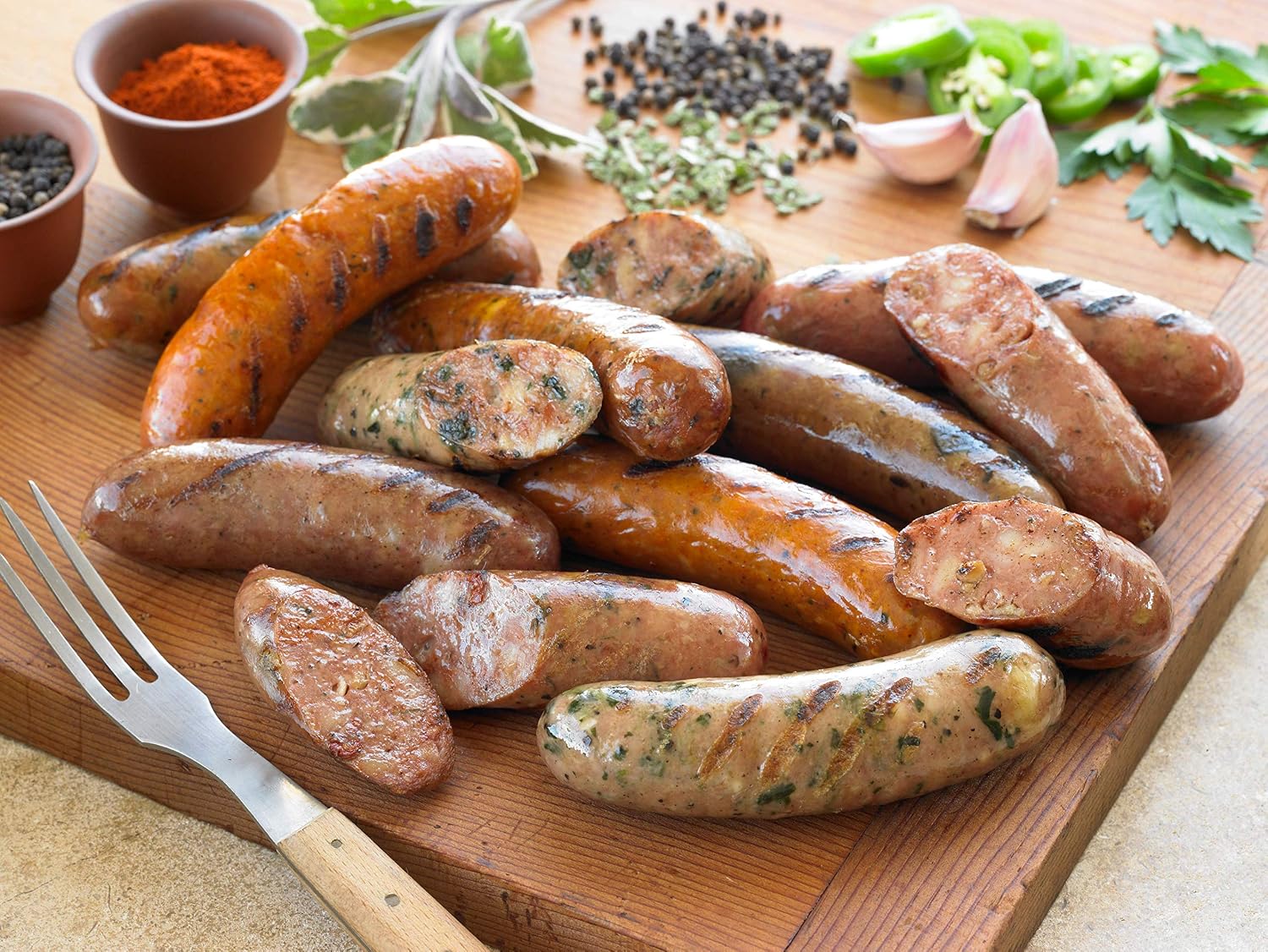 Aidells Smoked Chicken Sausage, Pineapple & Bacon, 12 oz. (4 Fully Cooked Links)