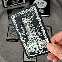 Vista 7 de Da Brigh Darkside Skeleton Tarot Tarot, edición premium