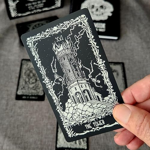 Miniatura 7 de Darkside Skeleton Tarot Tarot, edición premium