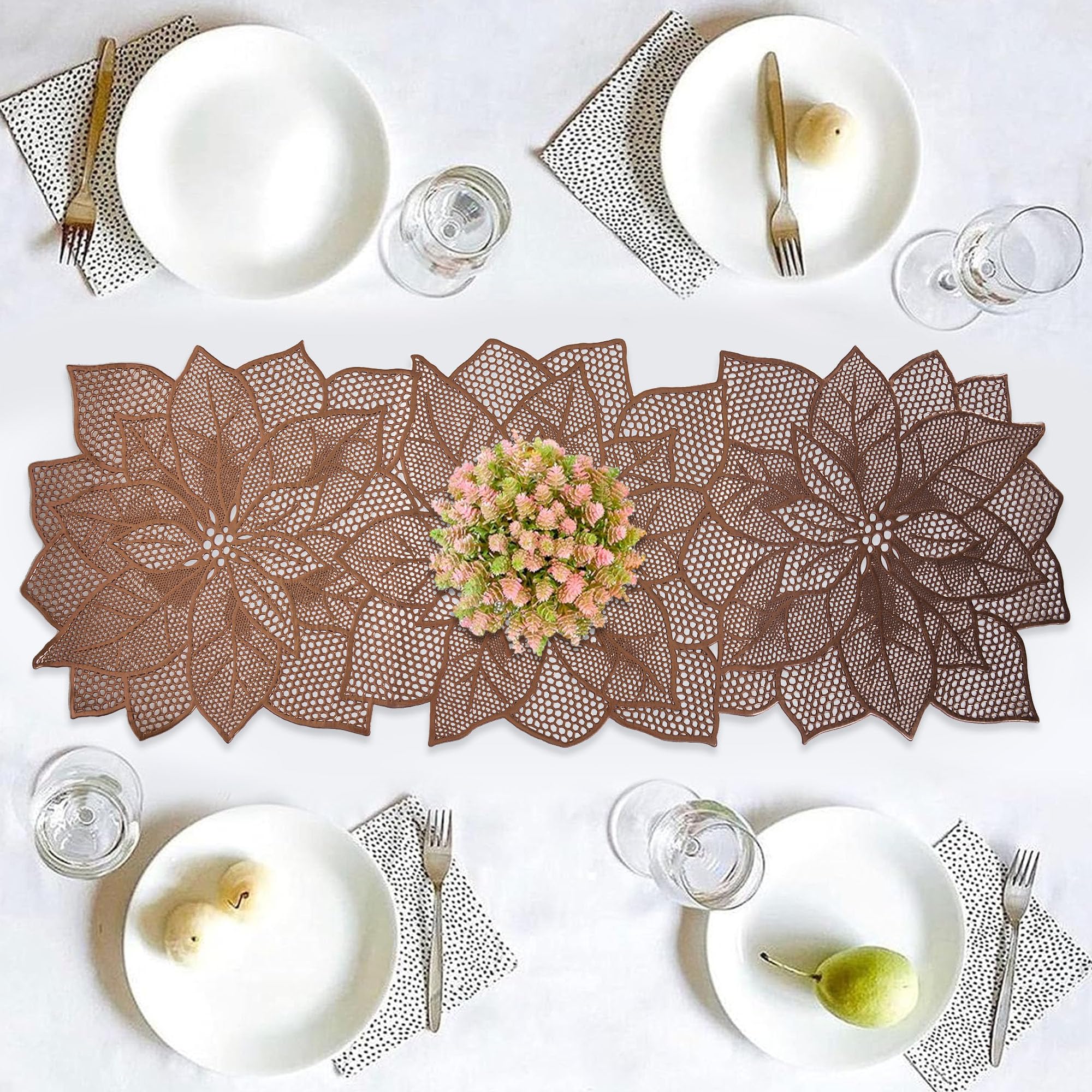 See full amazon price history chart for Kuber Industries Table Runner | Coffee Table Runner | Center Table Runner | Dining Table Runner | Kitchen Runner | Leather Runner for Party, Wedding, Family Dinners | Flower | Copper Kuber Industries Table Runner | Coffee Table Runner | Center Table Runner | Dining Table Runner | Kitchen Runner | Leather Runner for Party, Wedding, Family Dinners | Flower | Copper (B0D3FBLXMY) Amazon Price History, Amazon Price Tracker