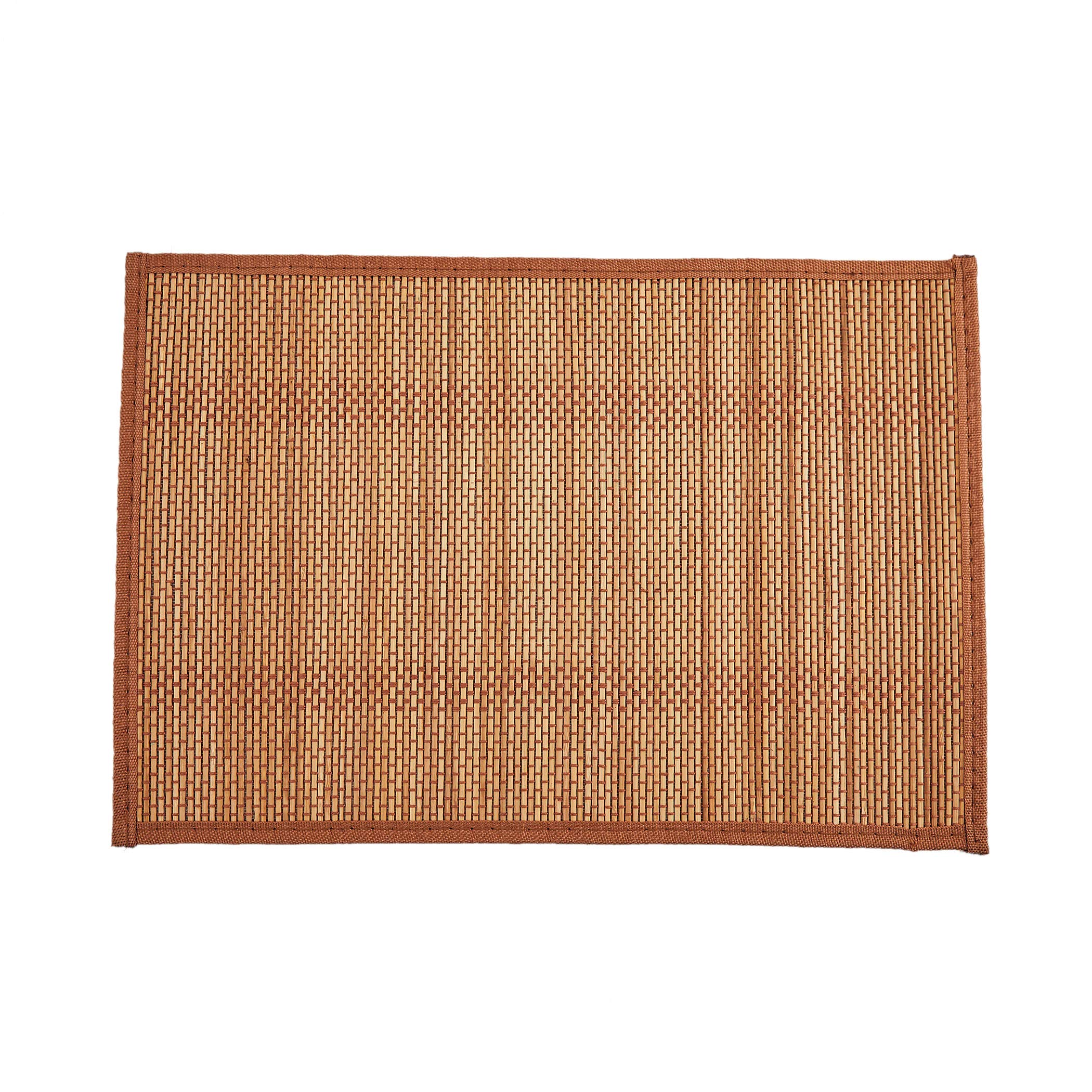 Home Centre Ocean Bamboo Woven Placemat -(Brown, 30 x 44 cm)-image-2