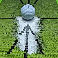 Vista 8 de Birdie Mat Pro Premium - Alfombrilla de entrenamiento de swing para analizar la trayectoria del swing y el impacto de la pelota