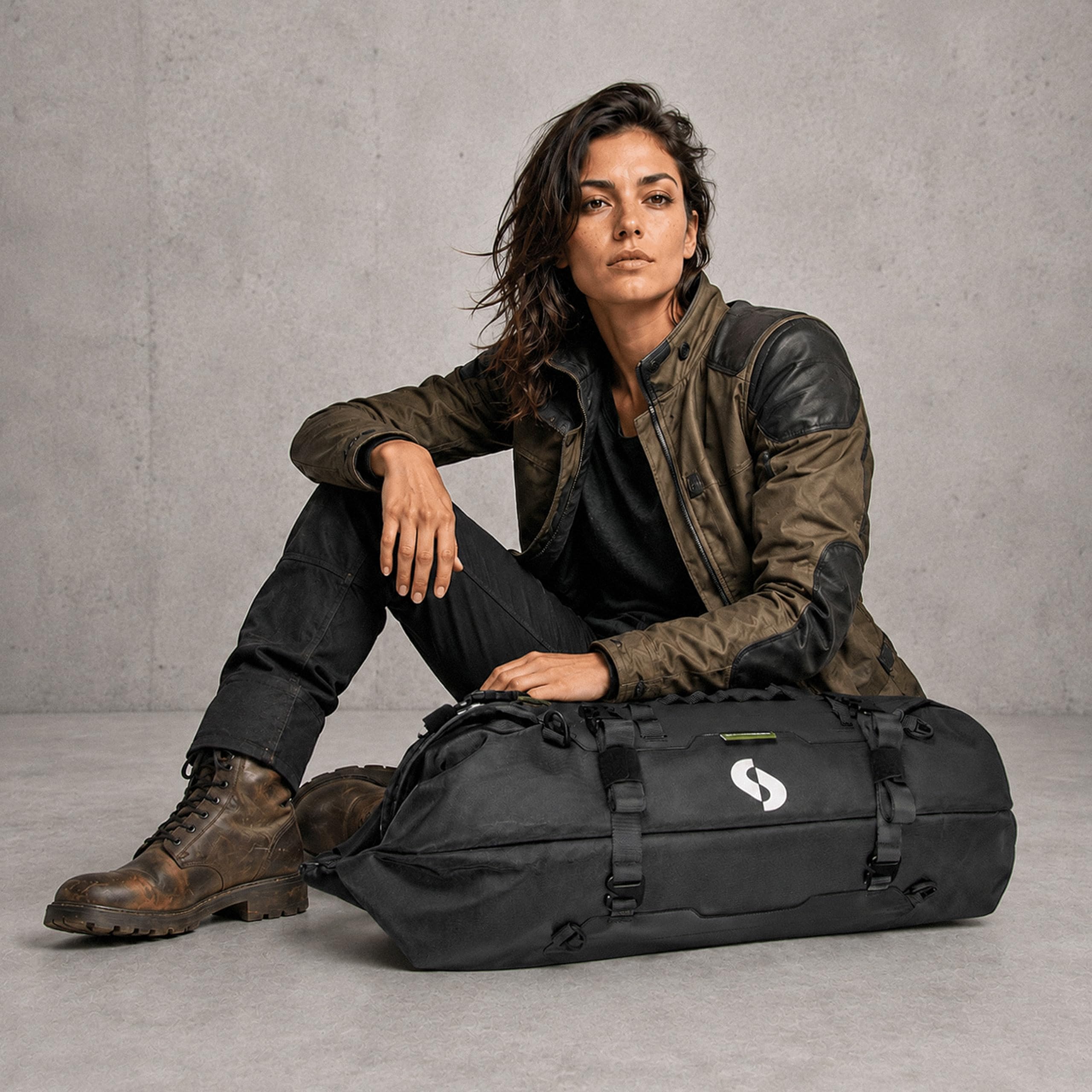 SCHNORR Universal Rearbag 40L beidseitig öffnend Motorrad Hecktasche wasserdicht