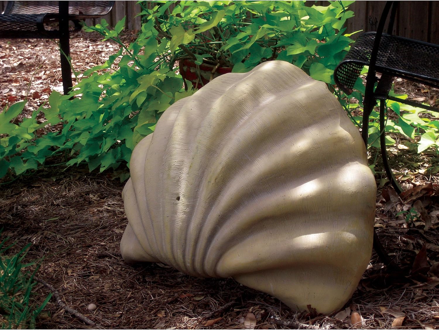 Free Shipping Offer Kenroy Home 60063 Scallop Shell Bowl Garden Ornament Buy 2 get 3 Kenroy Home 60063 Scallop Shell Bowl Garden Ornament