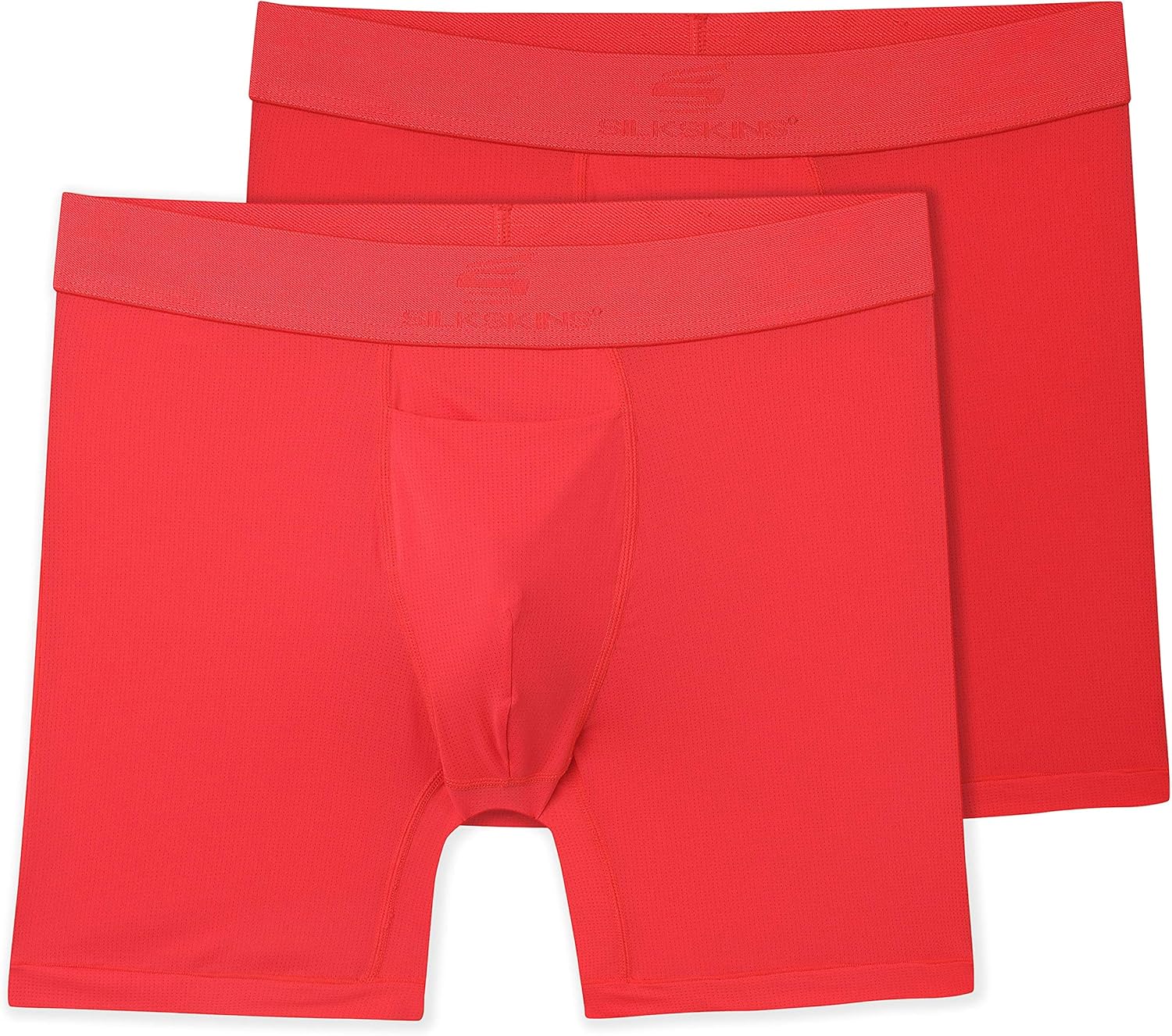 Terramar Men's Silkskins 6" Boxer Briefs