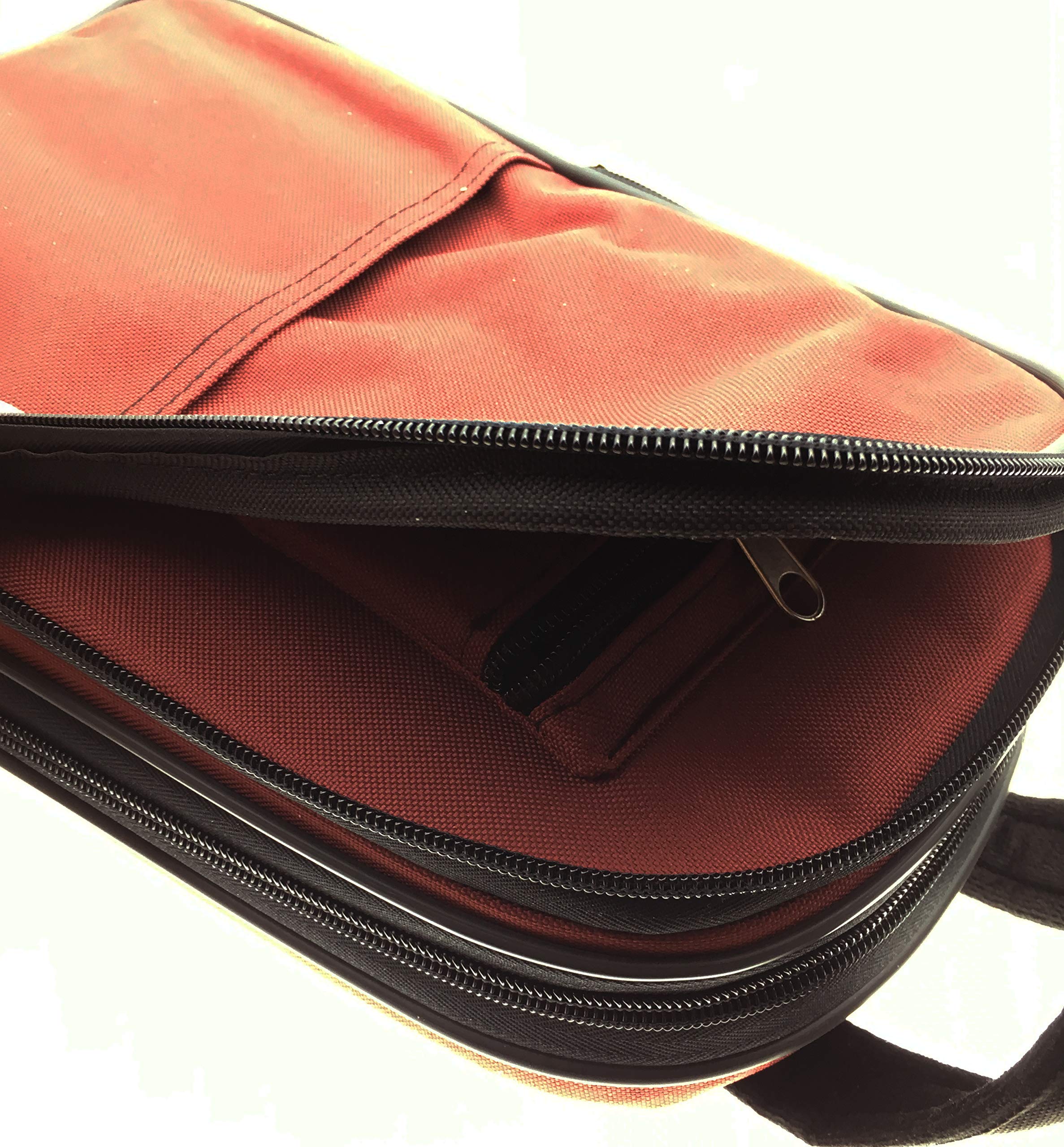 Ortola 0606-005 - Estuche clarinete, color rojo