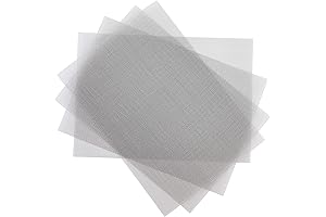 4 Pack - 304 Stainless Steel Woven Wire Mesh Screen, Air Vent...