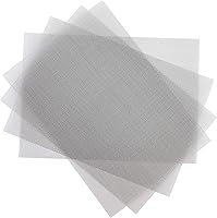 SOTEE 4-Pack 304 Stainless Steel 20 Mesh Wire Mesh Screen - 11.8x8.27in Rust-Resistant, Easy-Cut for DIY Vents, Windows & Gardens