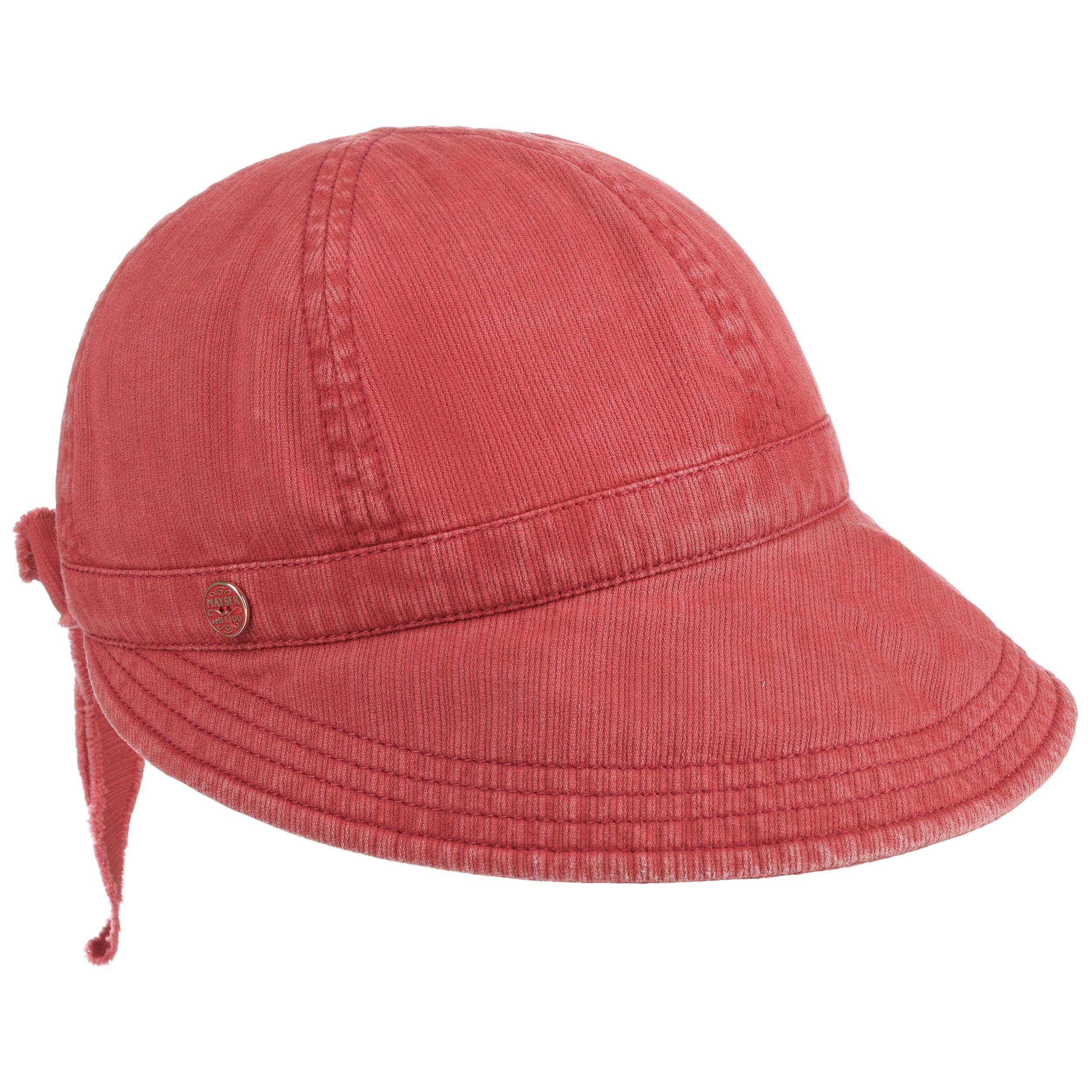 Mayser Angelina Visor Cap Baumwolle UV-Schutz Made in EU Damen Sommer