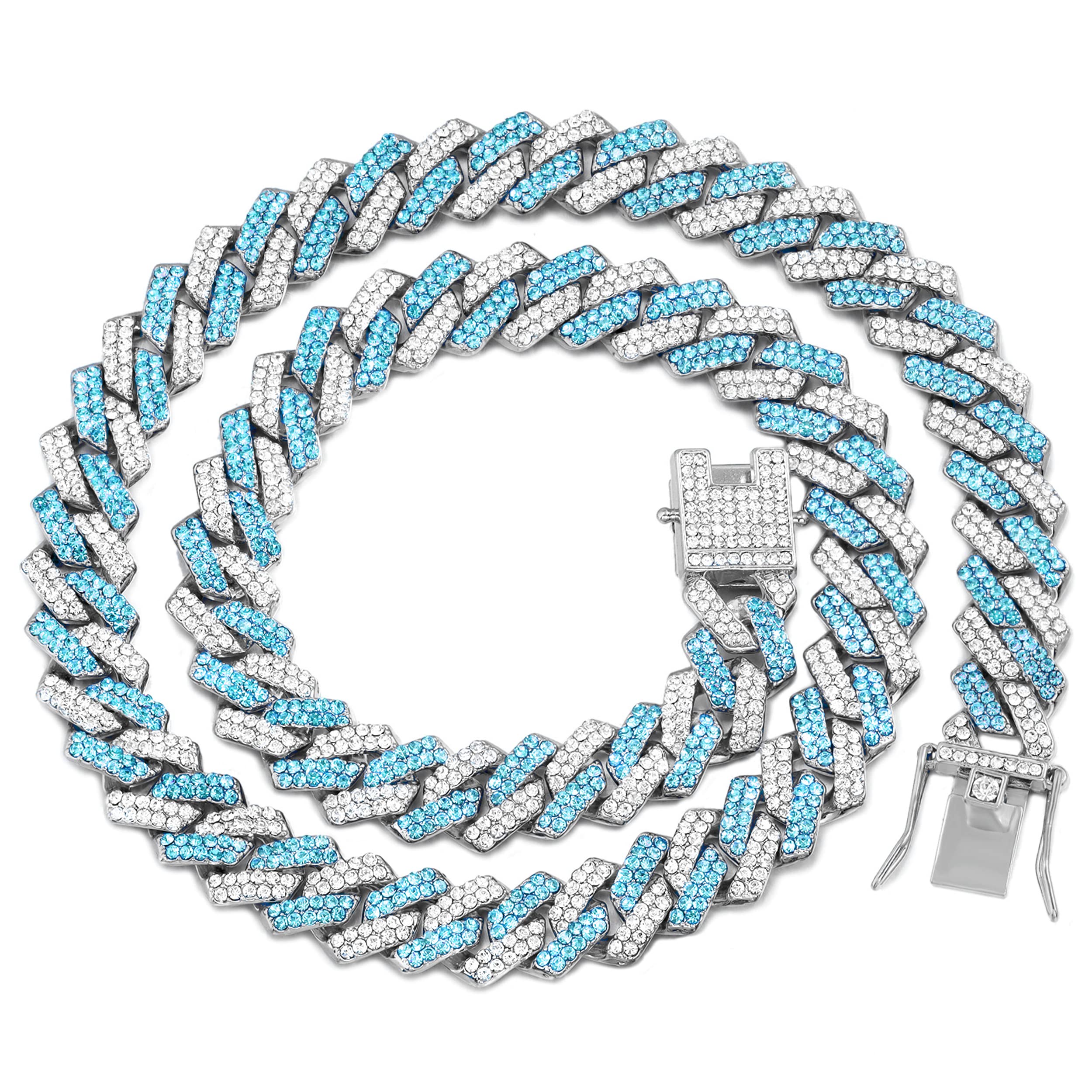 Collier cubain pour chien de taille moyenne boucle sécurité