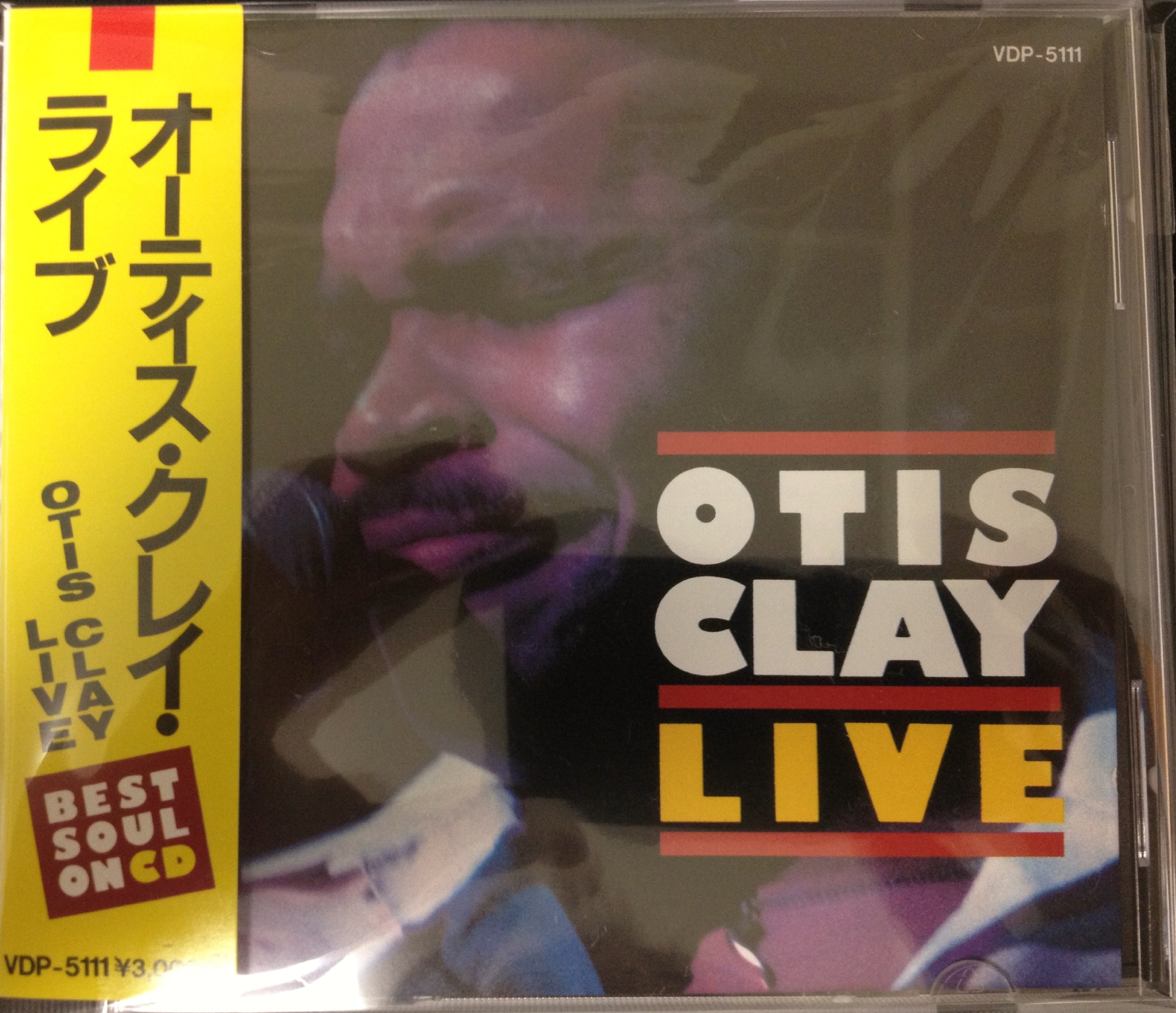 OTIS CLAY - Live - Disque CD