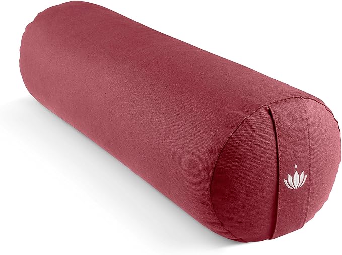 Lotuscrafts Yoga Bolster Roll For Yin Yoga Ø24 cm Spelt Filling
