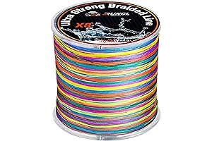 Resilient RUNCL 25lb Braided Fishing Line: Feel the Pull, Not the Stretch