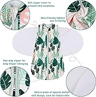 Vista 5 de Saco de Dormir para Recién Nacido, Manta Enrollable para Bebé, 0-3 Meses, Manta Enrollable Ajustable en 3 Direcciones, 100% Algodón Rayón, Bolsa