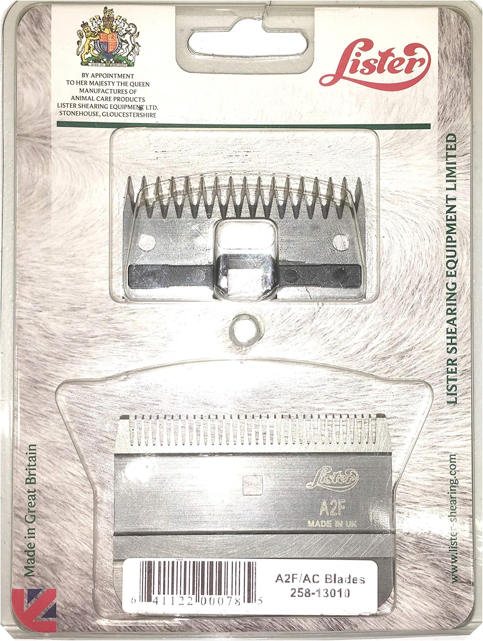 Lister Clipper Blades A2F/AC (Fine)