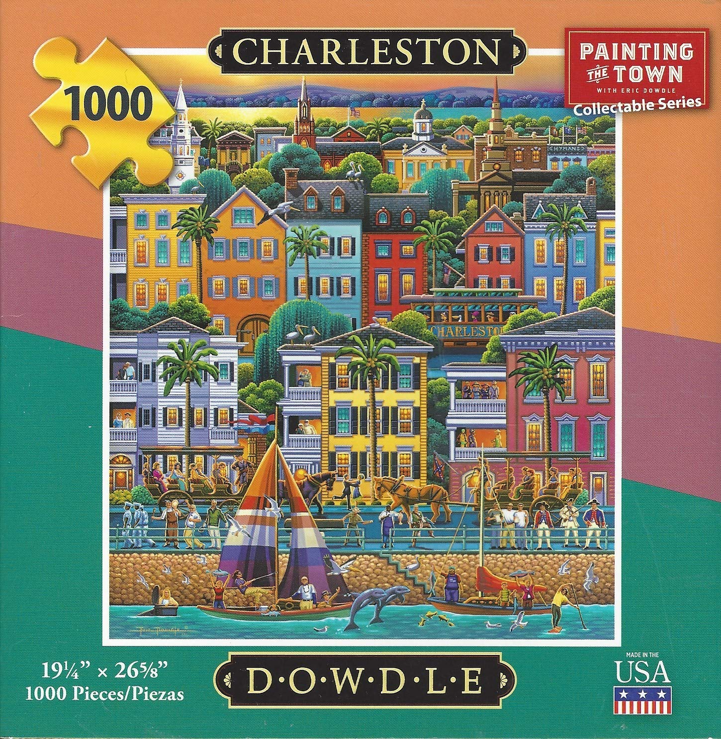 Dowdle Jigsaw Puzzle - Charleston - 1000 Piece