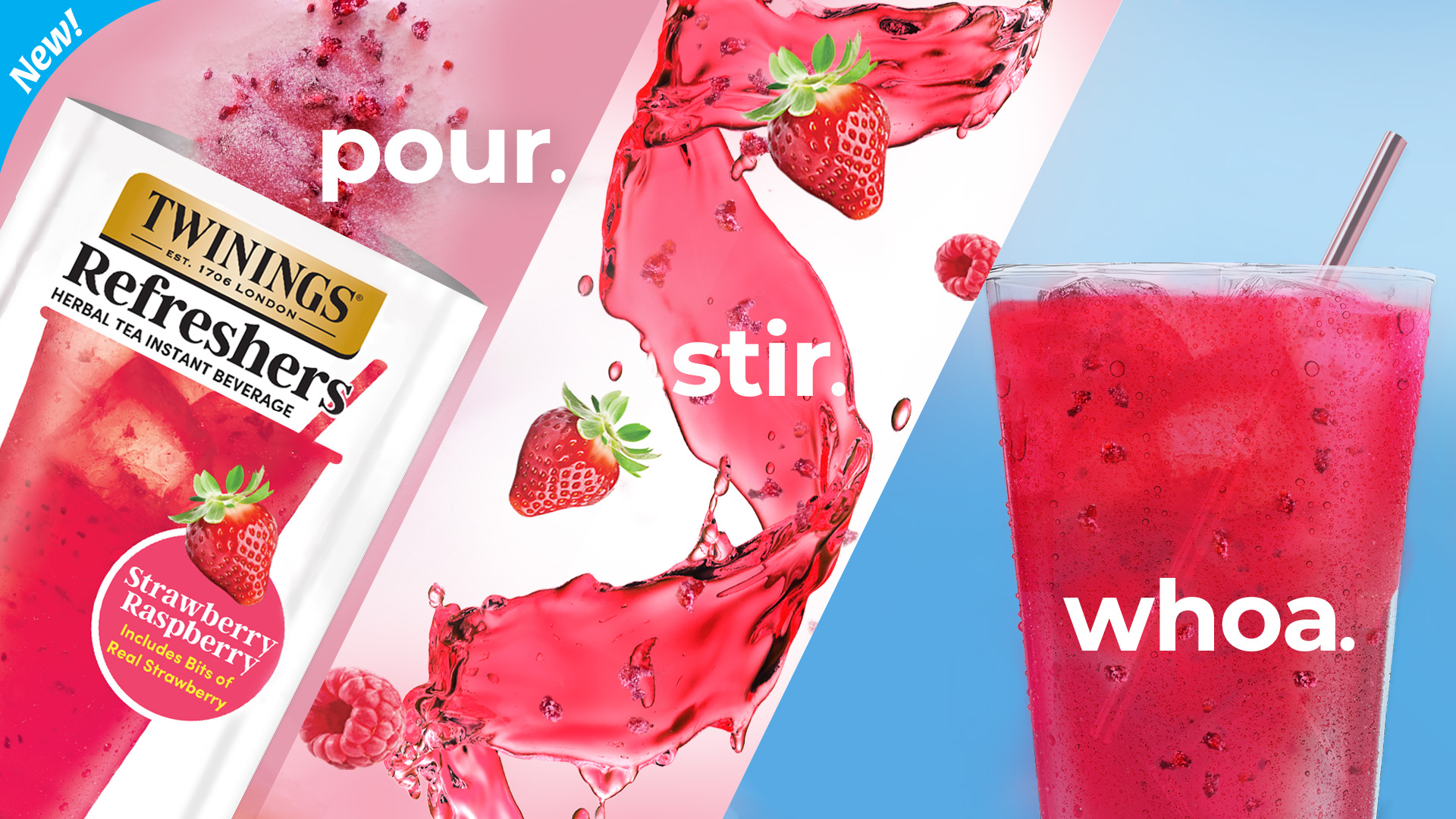 Amazon.com : NEW Twinings Strawberry Raspberry Refreshers, Herbal