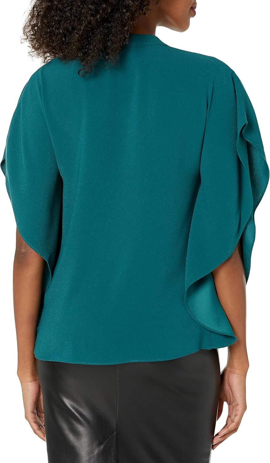 Trina Turk Womens Ruffled Blouse - Image 2
