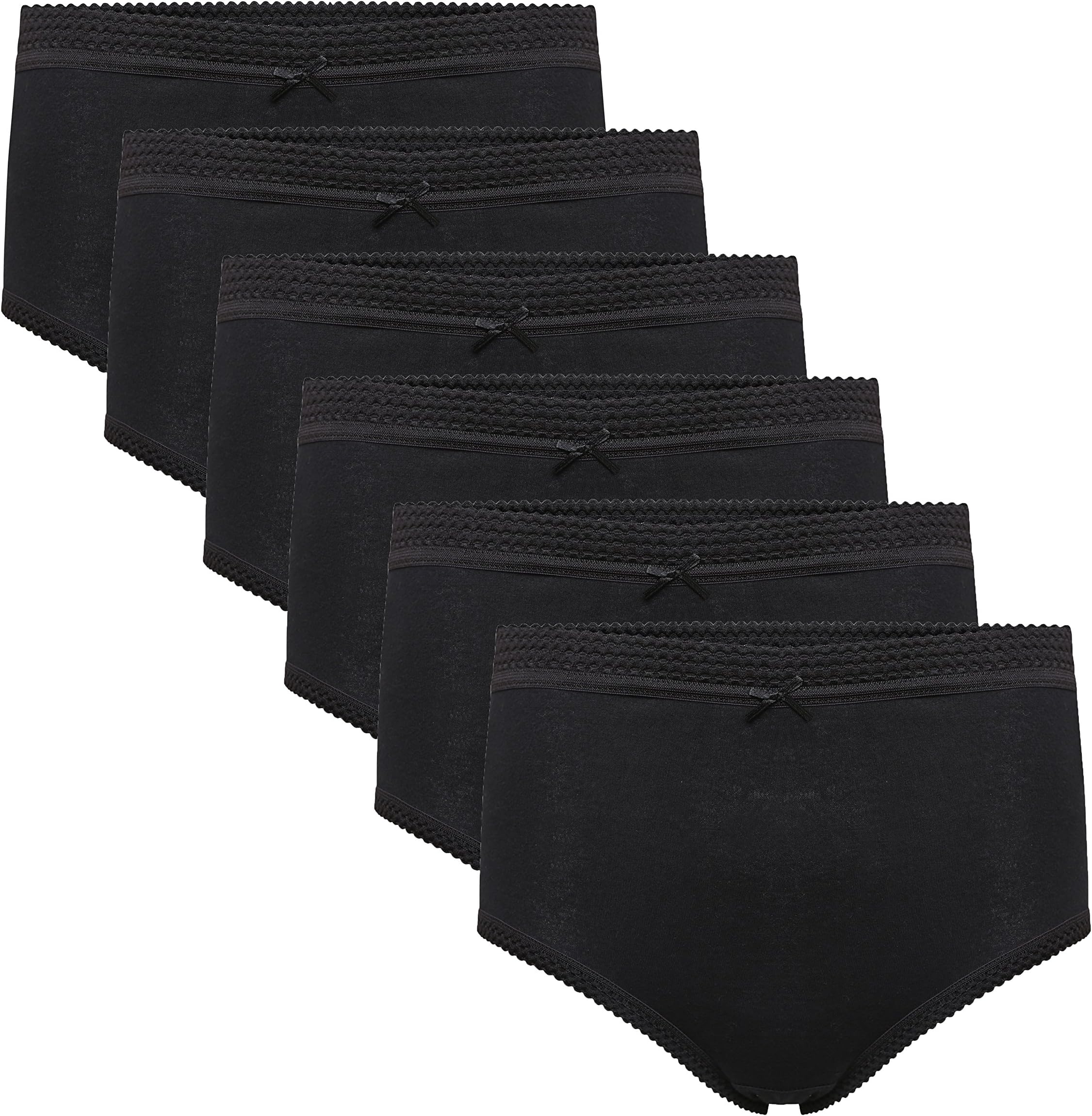 Daisy Dreamer Ladies Briefs Maxi, 100% Cotton Full Comfort Fit Underwear